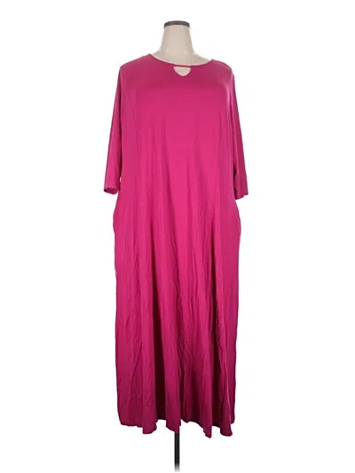 Pre-owned Catherines Casual Dress In Pink
