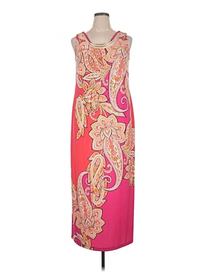 Pre-owned Catherines Casual Dress In Pink