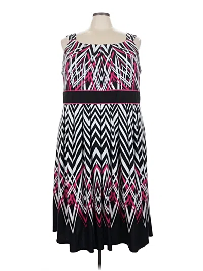 Pre-owned Catherines Casual Dress In Purple