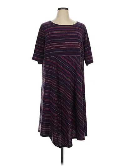 Pre-owned Catherines Casual Dress In Purple