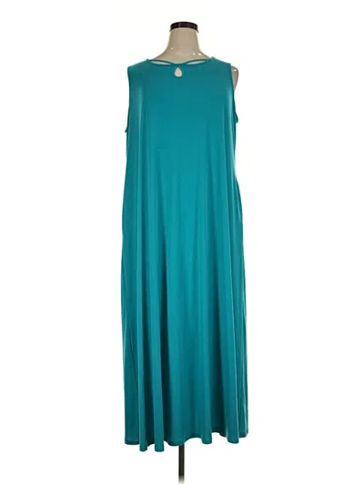 Pre-owned Catherines Casual Dress In Teal