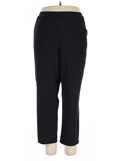 Pre-owned Catherines Casual Pants In Black