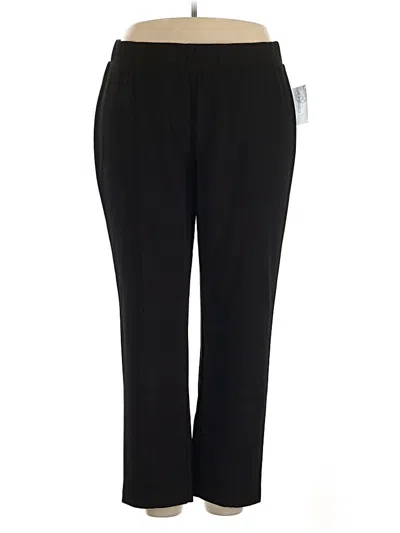 Pre-owned Catherines Casual Pants In Black