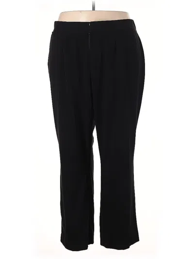 Pre-owned Catherines Casual Pants In Black
