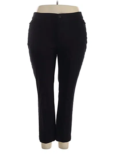 Pre-owned Catherines Casual Pants In Black