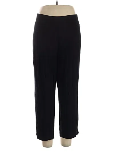 Pre-owned Catherines Casual Pants In Black