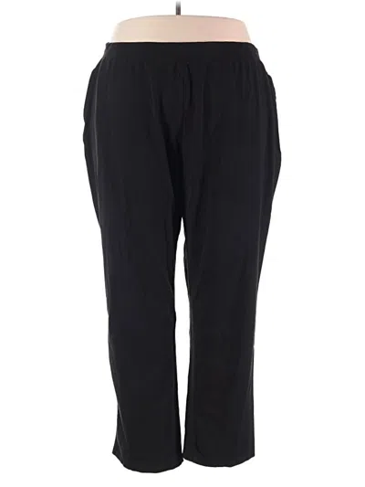 Pre-owned Catherines Casual Pants In Black