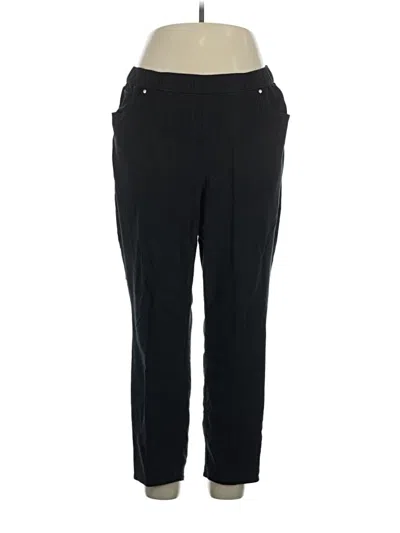 Pre-owned Catherines Casual Pants In Black