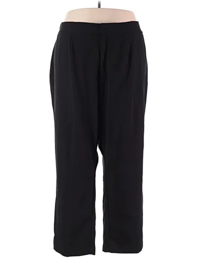 Pre-owned Catherines Casual Pants In Black