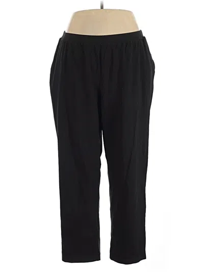 Pre-owned Catherines Casual Pants In Black