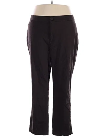 Pre-owned Catherines Casual Pants In Black