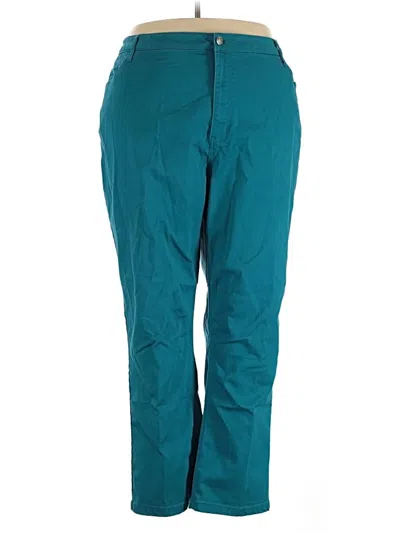 Pre-owned Catherines Casual Pants In Blue
