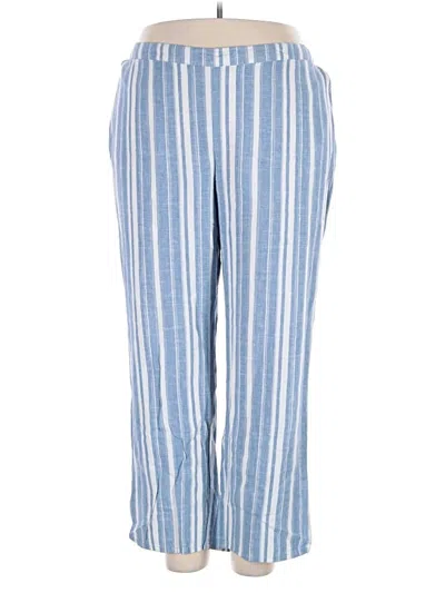 Pre-owned Catherines Casual Pants In Blue