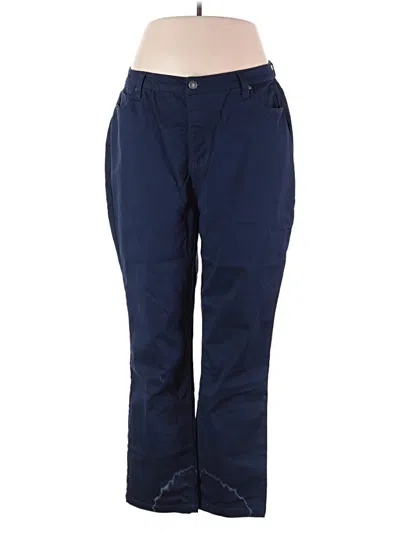 Pre-owned Catherines Casual Pants In Blue