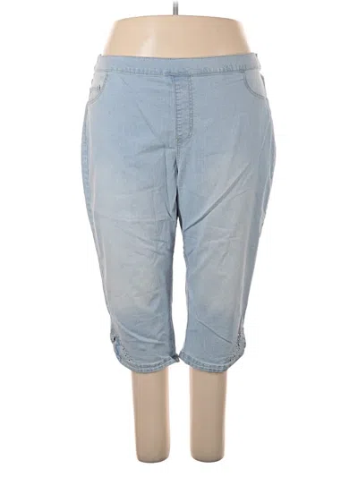 Pre-owned Catherines Casual Pants In Blue