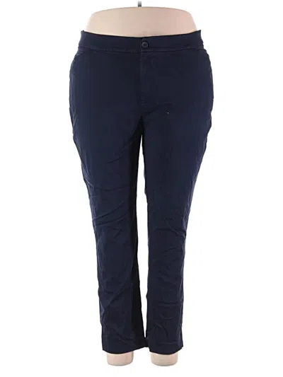 Pre-owned Catherines Casual Pants In Blue