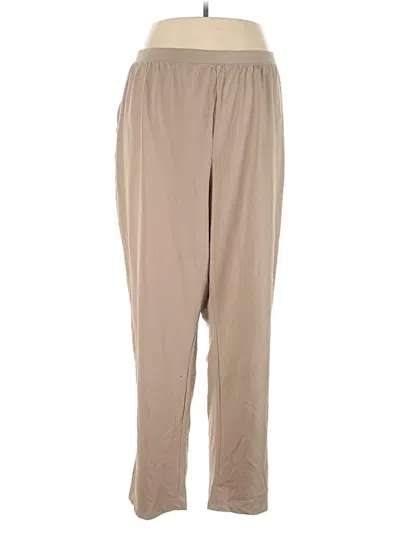 Pre-owned Catherines Casual Pants In Brown