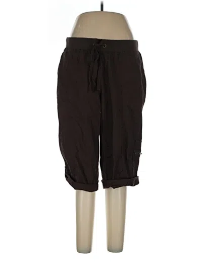 Pre-owned Catherines Casual Pants In Brown