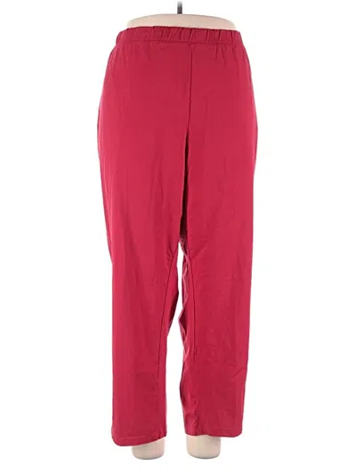 Pre-owned Catherines Casual Pants In Red