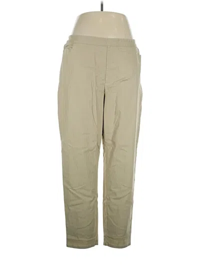 Pre-owned Catherines Casual Pants In Tan