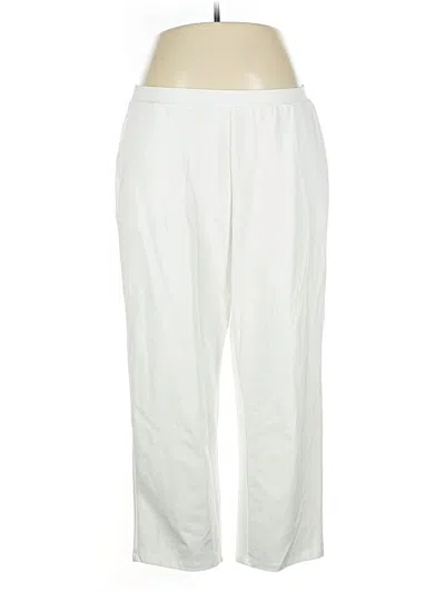 Pre-owned Catherines Casual Pants In White