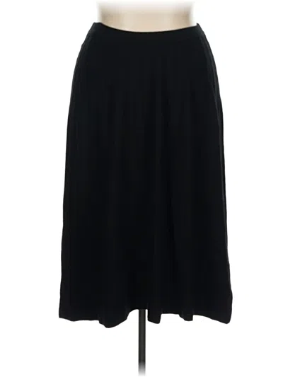 Pre-owned Catherines Casual Skirt In Black