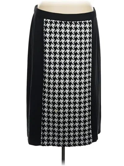 Pre-owned Catherines Casual Skirt In Black