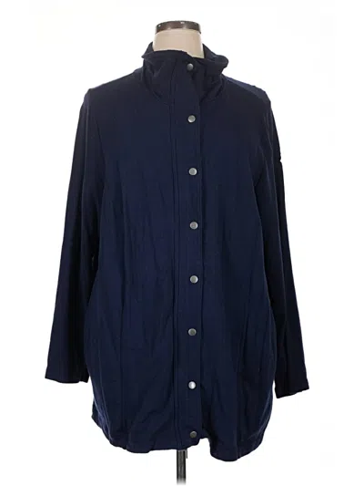 Pre-owned Catherines Coat In Blue