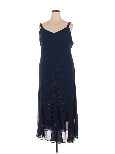 Pre-owned Catherines Cocktail Dress In Blue