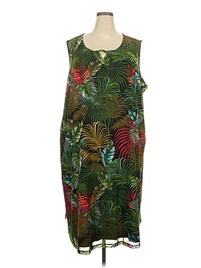Pre-owned Catherines Cocktail Dress In Green