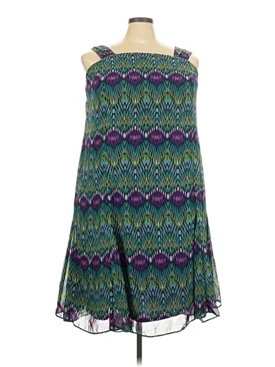 Pre-owned Catherines Cocktail Dress In Green