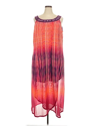 Pre-owned Catherines Cocktail Dress In Orange