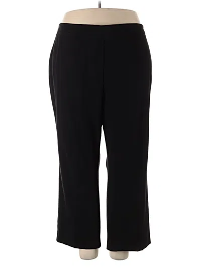 Pre-owned Catherines Dress Pants In Black