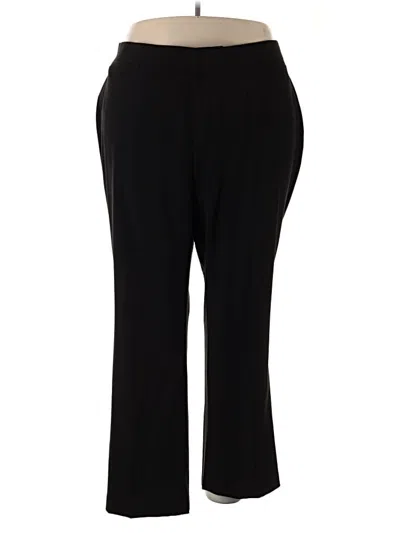 Pre-owned Catherines Dress Pants In Black