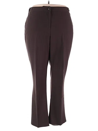 Pre-owned Catherines Dress Pants In Brown