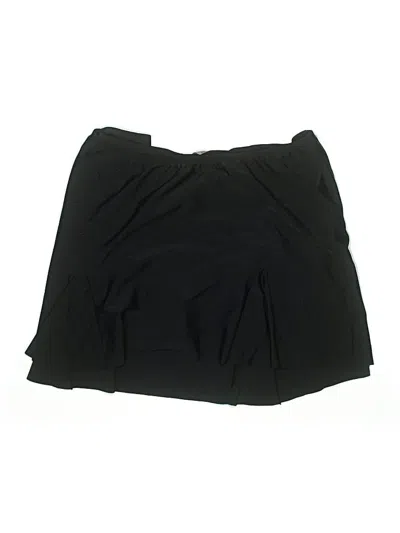 Pre-owned Catherines Formal Skirt In Black