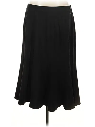 Pre-owned Catherines Formal Skirt In Black