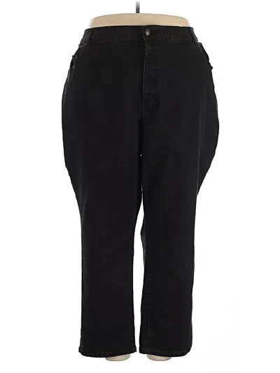Pre-owned Catherines Jeans In Black