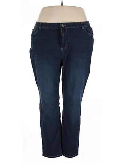 Pre-owned Catherines Jeans In Blue