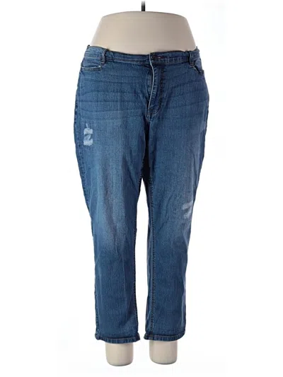 Pre-owned Catherines Jeans In Blue