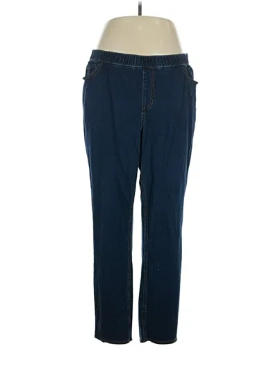 Pre-owned Catherines Jeans In Blue