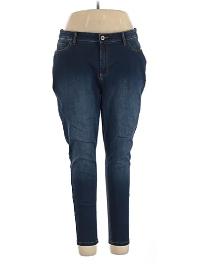 Pre-owned Catherines Jeans In Blue