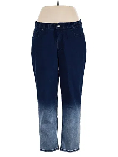 Pre-owned Catherines Jeans In Blue