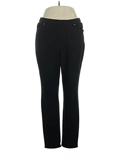 Pre-owned Catherines Jeggings In Black
