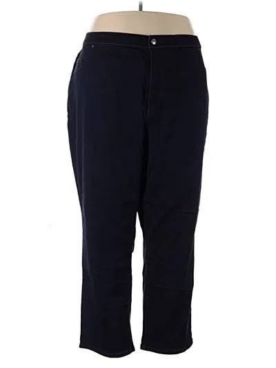 Pre-owned Catherines Jeggings In Blue