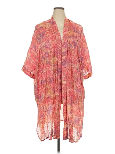 Pre-owned Catherines Kimono In Pink