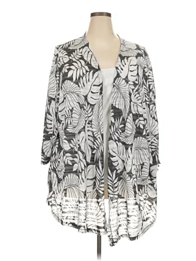 Pre-owned Catherines Kimono In Silver