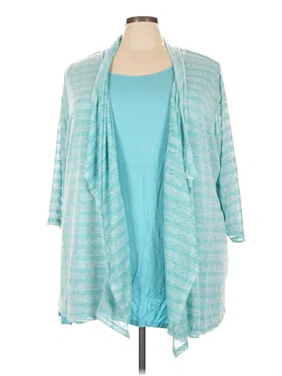 Pre-owned Catherines Kimono In Teal