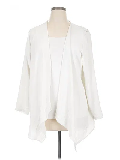 Pre-owned Catherines Kimono In White