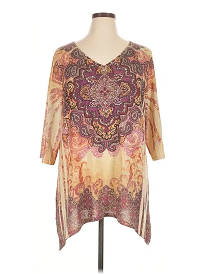 Pre-owned Catherines Poncho In Purple